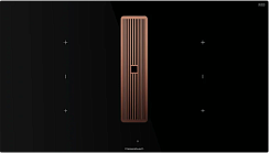 Индукционная варочная панель с вытяжкой Kuppersbusch KMI 9350.0 SR Copper