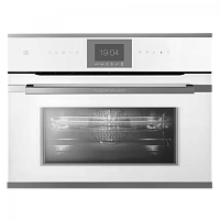 Компактный духовой шкаф с микроволнами Kuppersbusch CBM 6550.0 W3 Silver Chrome