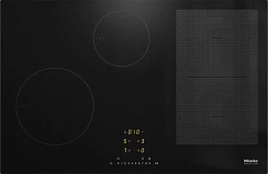 Индукционная панель конфорок с сенсорным управлением Miele KM7414 FX