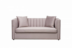 Диван Paolo двухместн.раскл. велюр беж. Colt1001 182*90*78см,2 под.