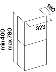 Декоративный короб Falmec KCCFN.00#B
