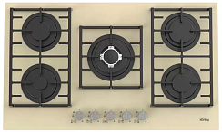 Газовая стеклянная варочная панель Korting HGG 9835 CTB