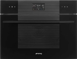 Компактный духовой шкаф с паром Smeg SO4102S3B3