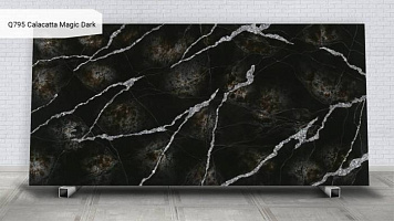 Q795 Calacatta Magic Dark