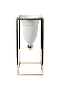 2K389267-G Подставка под цветы d24*60cм, цвет золото