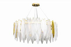 K2FTB010R-80A Люстра Венеция (Venetto) золото/стекло 80*h30см
