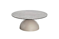 57EL-17011 Стол журнальный, керамика Augustus Gray d90*39см