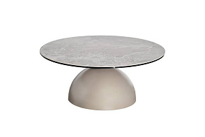 57EL-17011 Стол журнальный, керамика Augustus Gray d90*39см