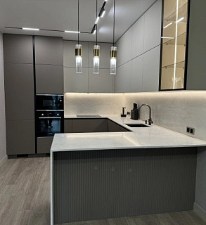 Кухни на заказ в Хабаровске ЖК Дежнев