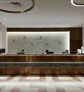 Стойка ресепшн гостиница 