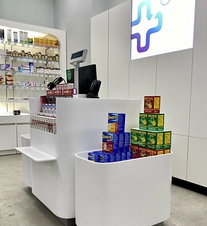 Касса и модуль импульсной покупки СберАптека