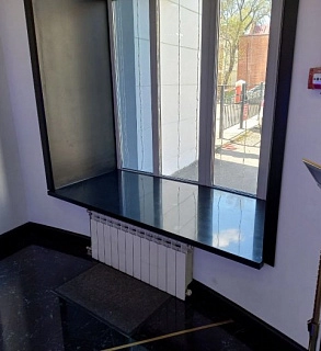 Подоконник из кварцевого агломерата