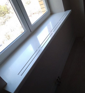 подоконник из искусственного камня