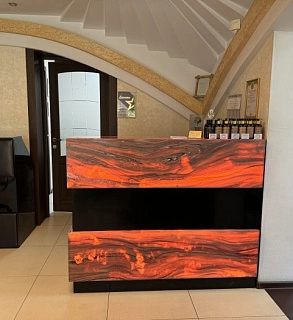 Ресепшен в салон 