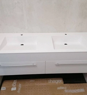 Односкатные мойки с щелевым сливом 