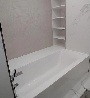 Экран на  ванну из акрилового камня