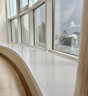 Подоконник из акрилового камня